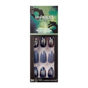 KISS ImPRESS Design Halloween Nails Medium Length - Wizard